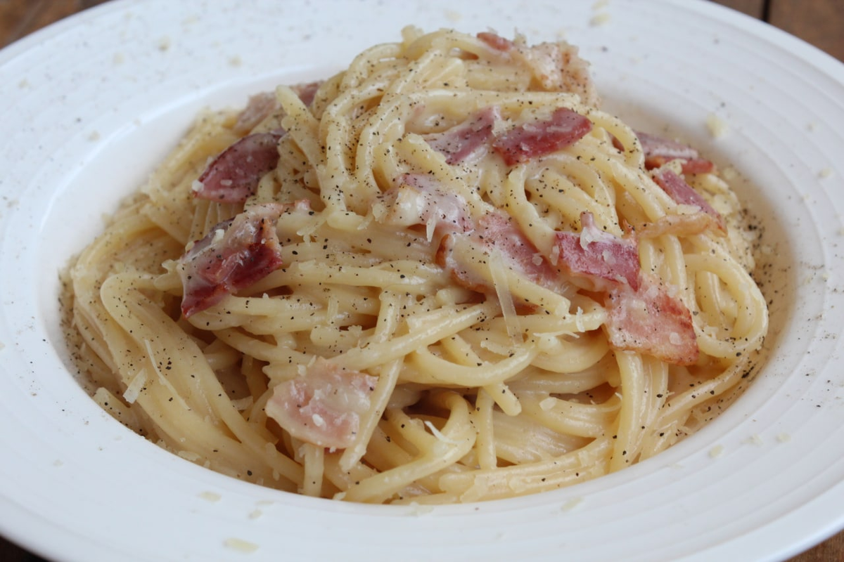 Паста карбонара «Pasta alla carbonara» рецепт – Итальянская кухня: Паста и пицца. «Еда»