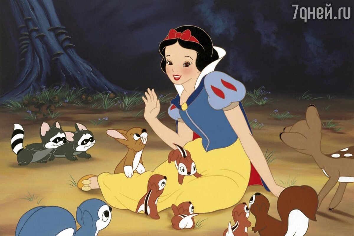    «Белоснежка и семь гномов», реж. Уильям Коттрелл, Дэвид Хэнд, Уилфред Джексон Кадр из мультфильма