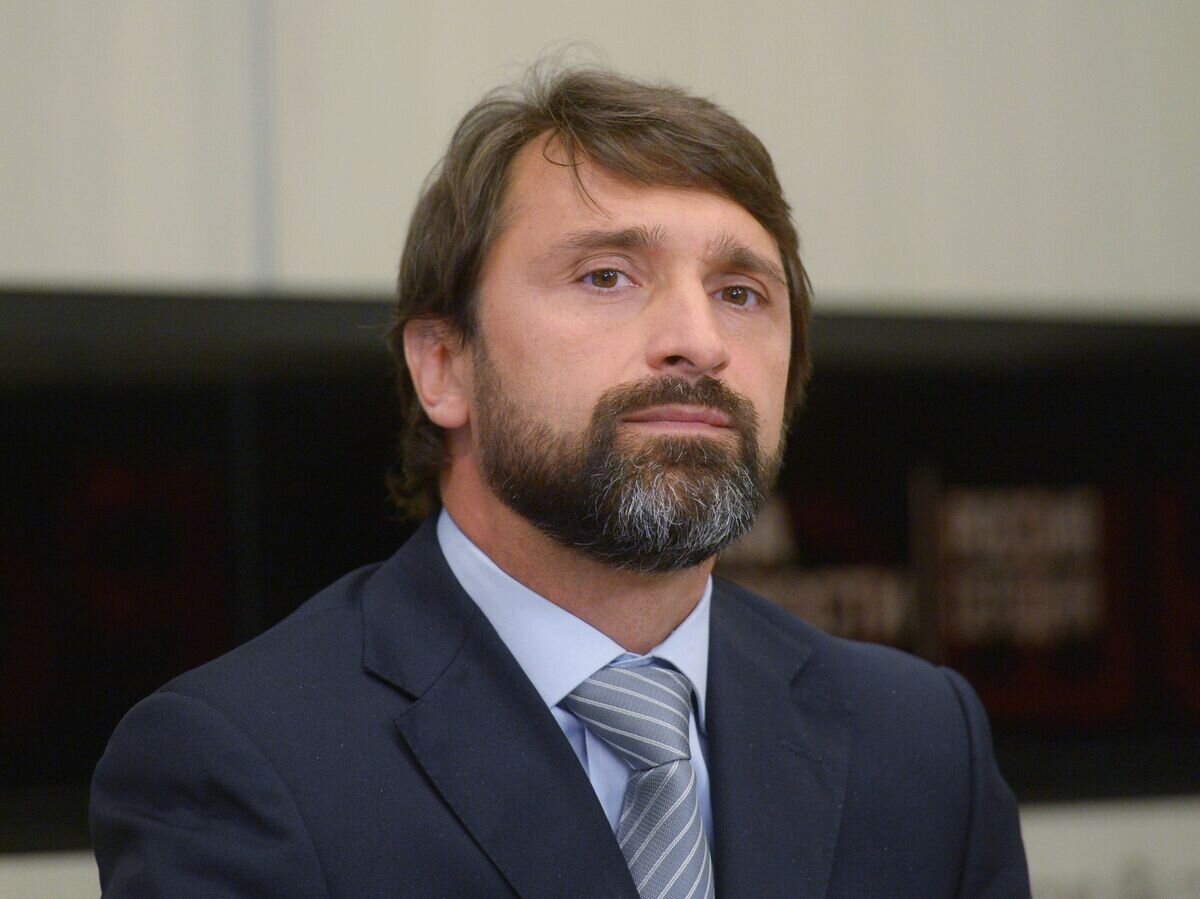    Президент Федерации тяжелой атлетики России Максим Агапитов© РИА Новости / Владимир Трефилов