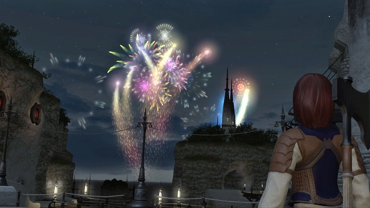 Скриншот с отмечания первой годовщины игры в 2014 году