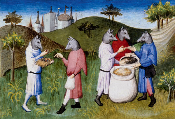 Миниатюра«Кинокефалы» из книги Марко Поло.