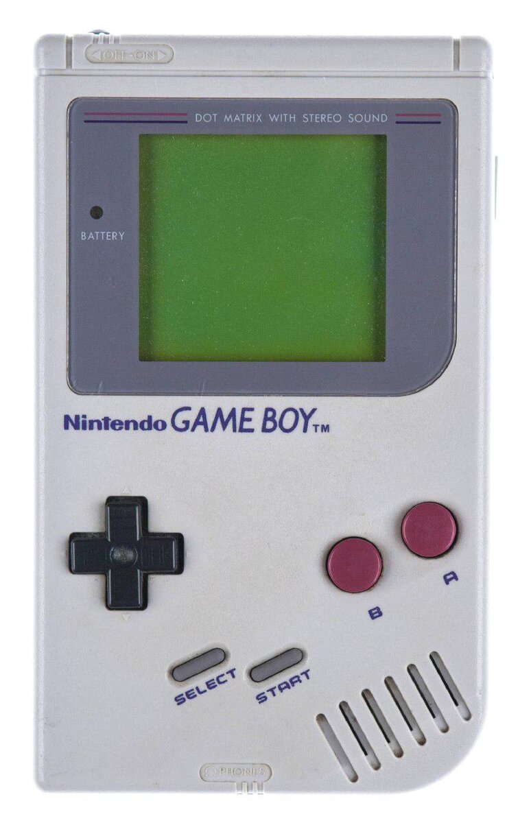 Оригинальный Nintendo Game Boy, 
Япония, 1989 год.