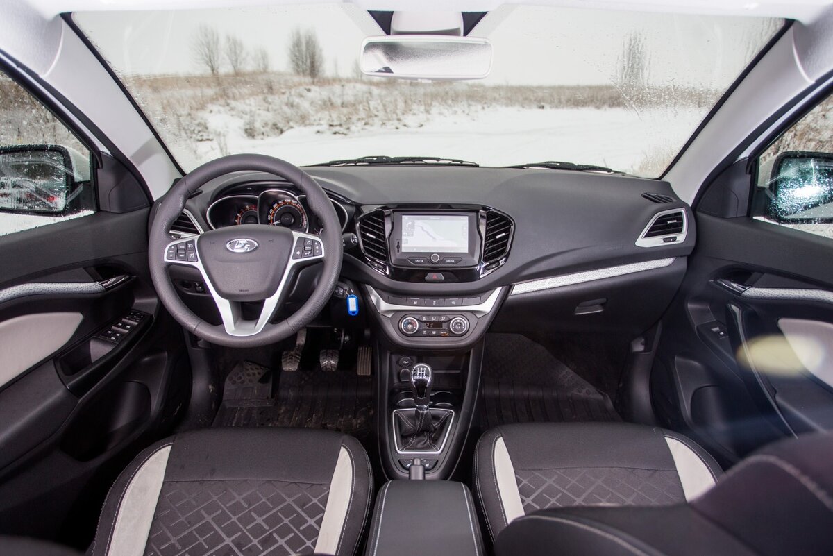 Lada Vesta SW Cross салон