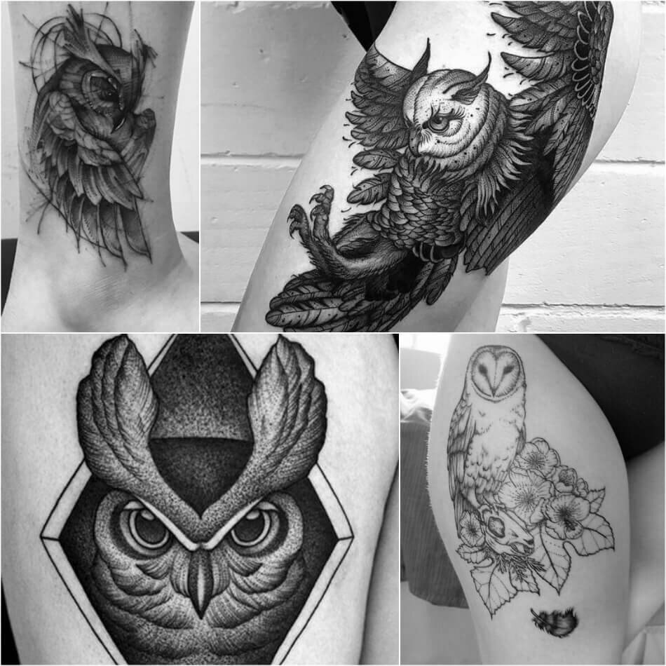 Тату Сова – Значение и Эскизы Татуировки с Совой | Tattoo-ideas.ru | Дзен