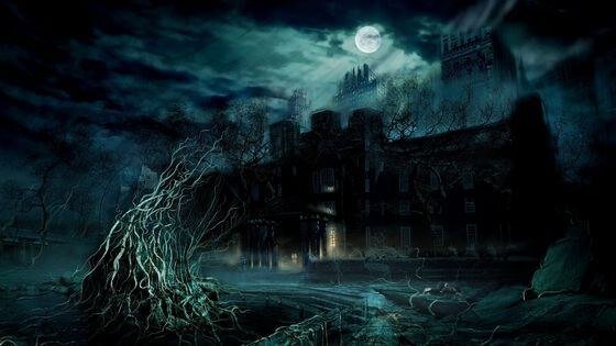 Любимое место для приведения — это старинный замок
