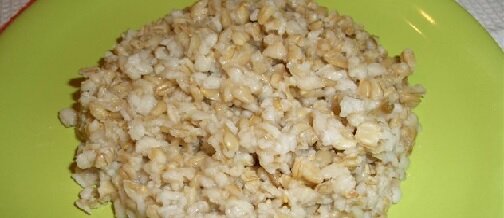 Овсяная каша из цельного зерна