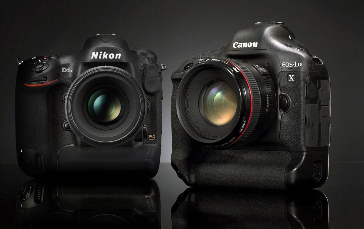 Сравнение canon 5d. Nikon d4s.