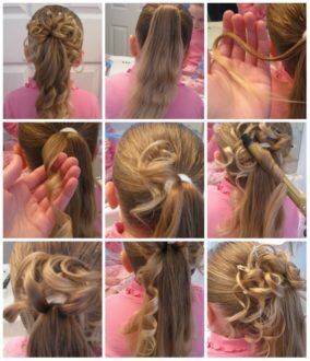 Прически для девочек на 1 сентября: длинные волосы. Фото и видео