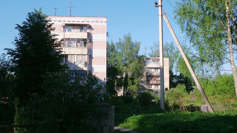 Дома недалеко от Миронцево