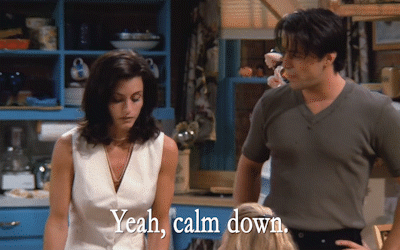 Да, успокойся.