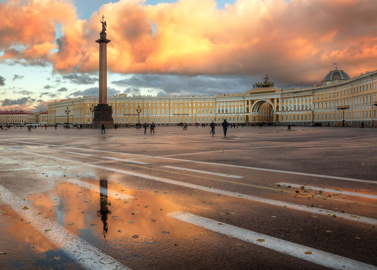 Сант Петербург Дворцовая площ