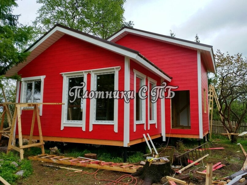                            Строительство Каркасных домов под ключ от 1900 руб. за кв.м