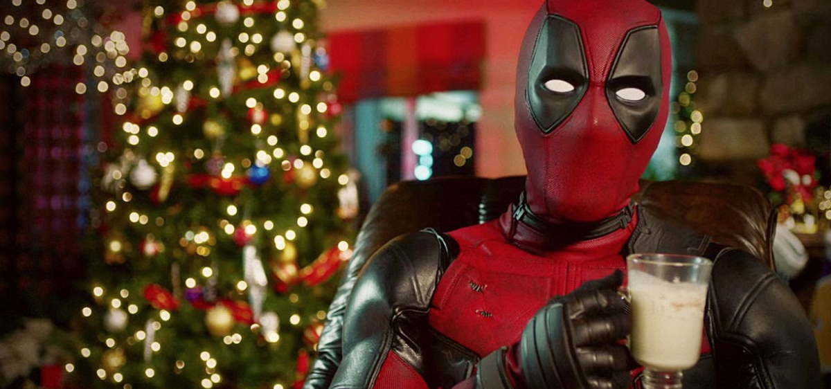 Дэдпул на Рождество.