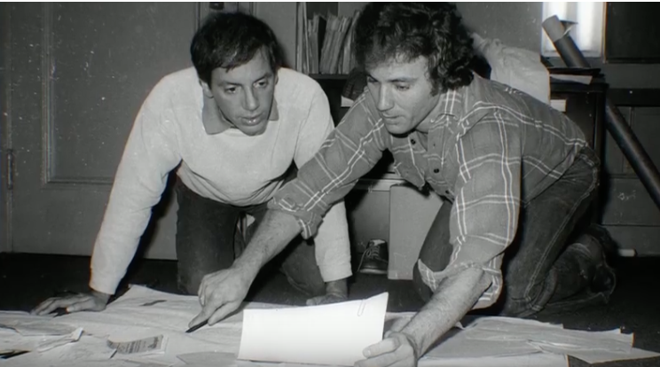 Кадр из фильма "Studio 54" (2018) Стив Рубелл и Йен Шрагер