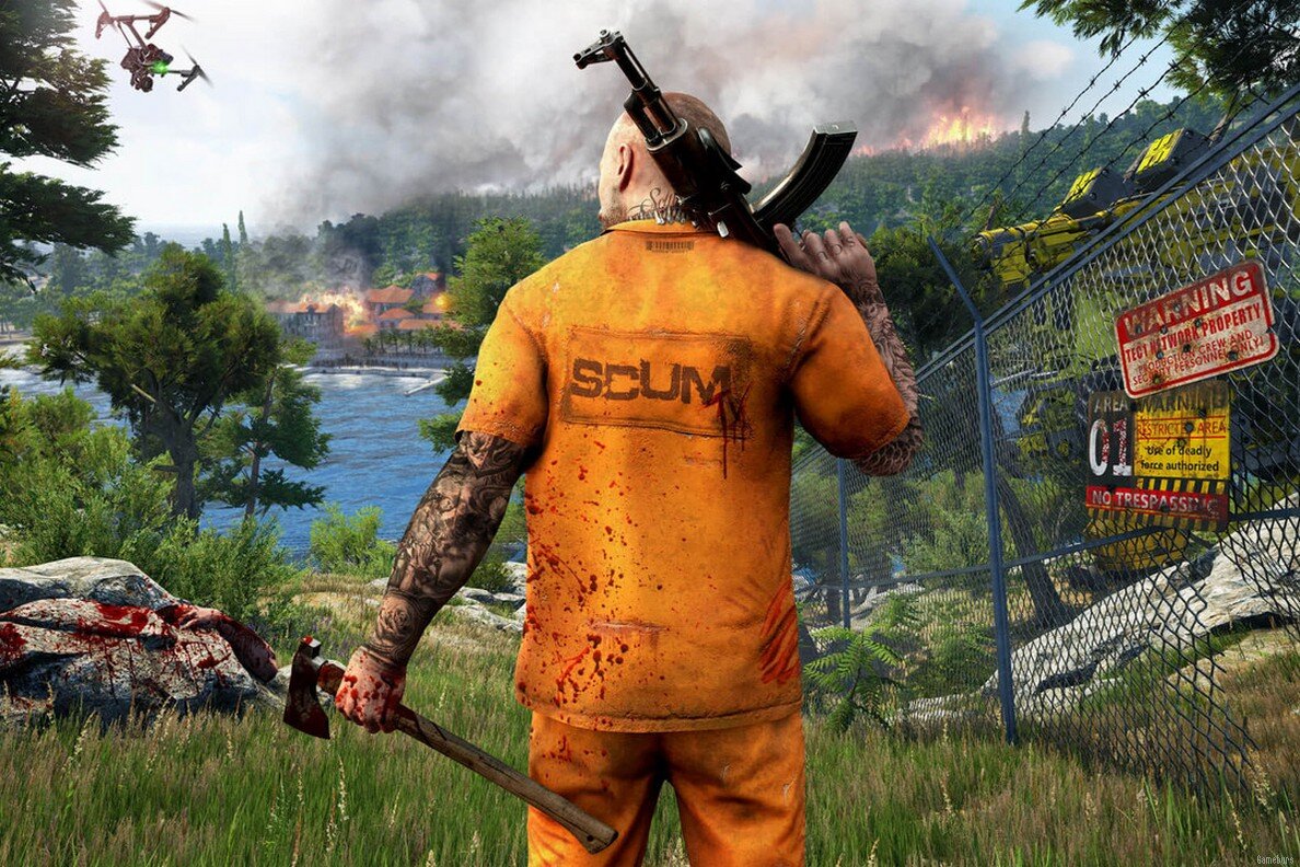 Survival игра 2023. Scum игра. Scum рейд.