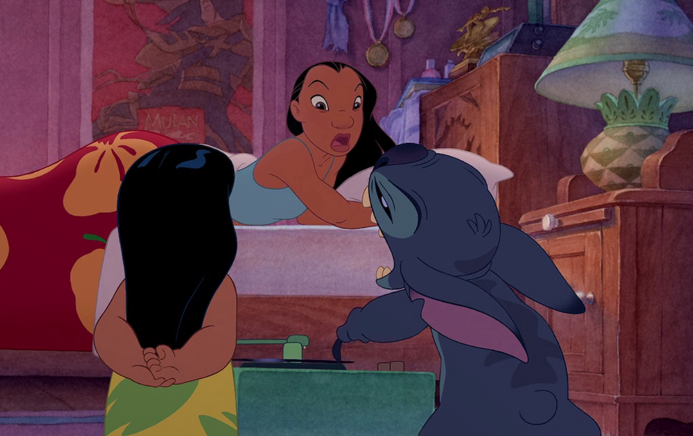 Кадр из мультфильма «Лило и Стич»