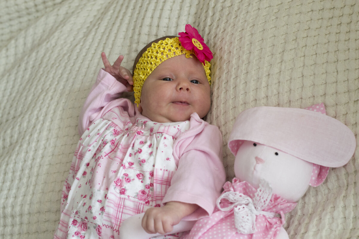 Насте 1 месяц