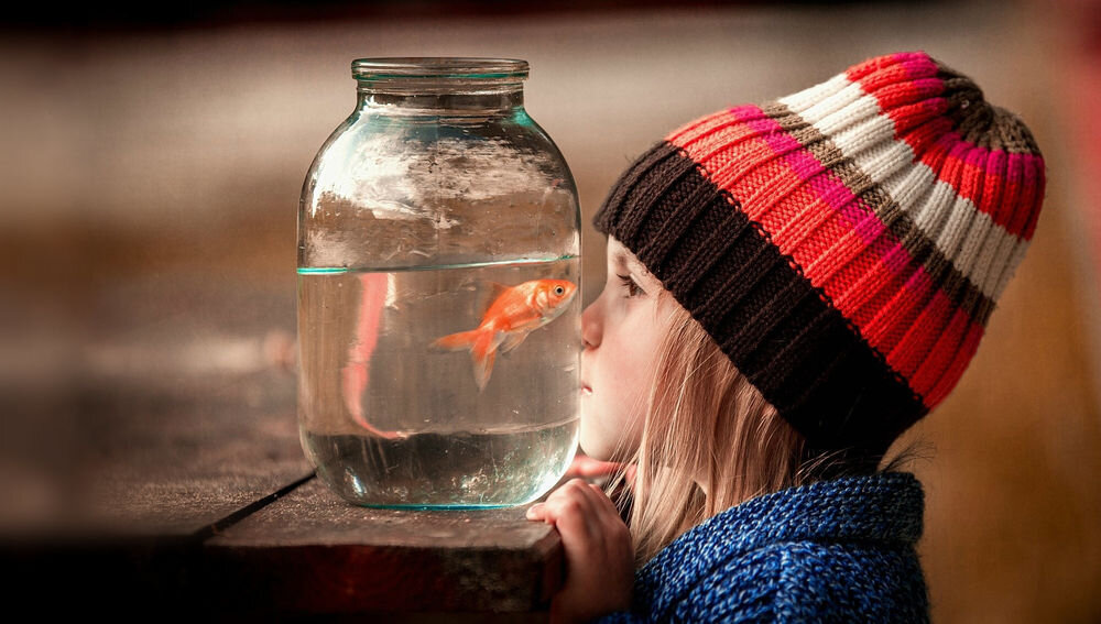 Девушка с подарком в руках. Исполнения загаданных желаний. Ангел на ладони. Девушка держит на ладони. Открытка "загадай желание".