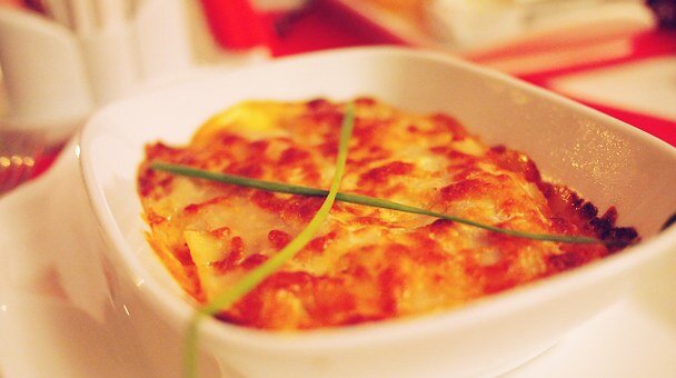 Лазанья без мяса