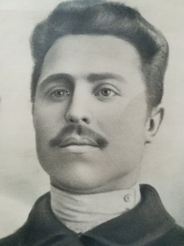 Портрет Ивана Семеновича Гринчика, кондуктор Кондукторского резерва Транссибирской магистрали