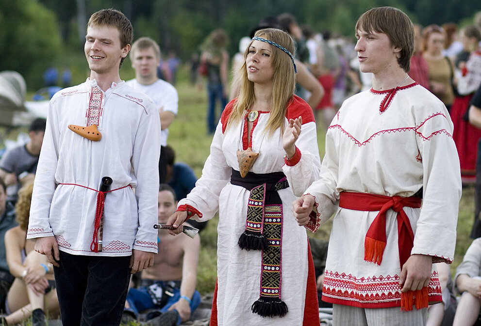 Какие волосы у белорусов