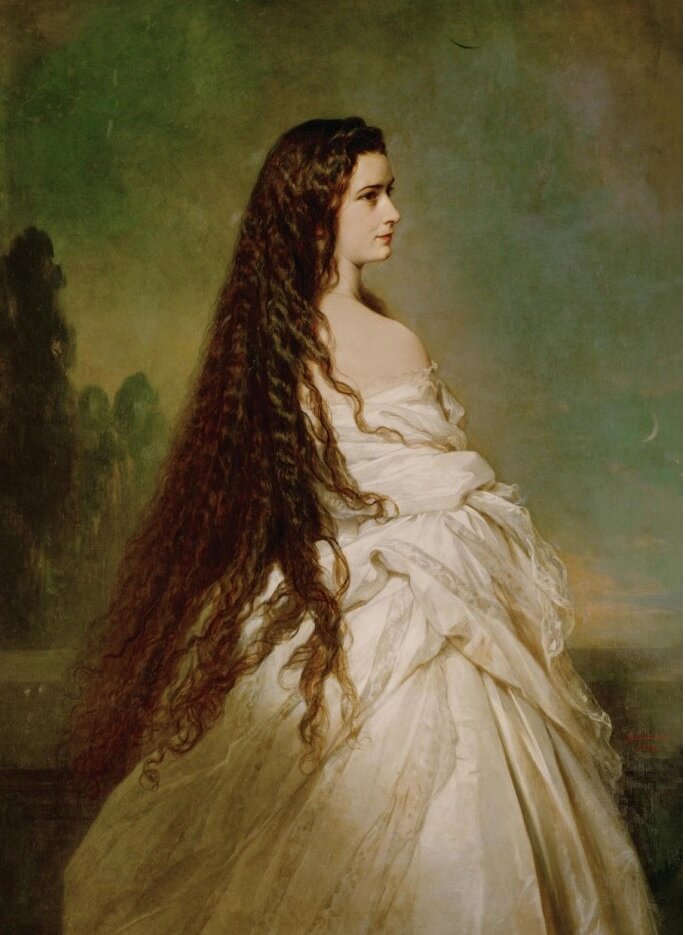 Франц Ксавьер Винтерхальтер "Елизавета Баварская"