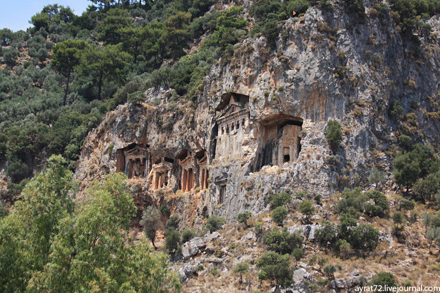 Ликийские гробницы Мармарис