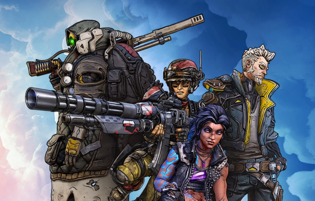 Borderlands все части. Borderlands 3. Borderlands 3 герои. Герой из бордерлендс 3. Персы бордерлендс 3.