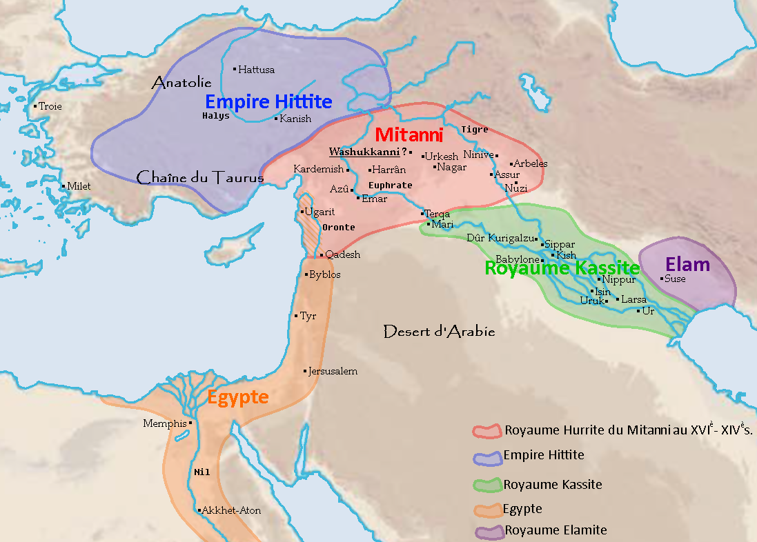 Хуррит книга первая. Митанни 2. Древний Египет и Митанни. Ассирия и Хетты на карте.