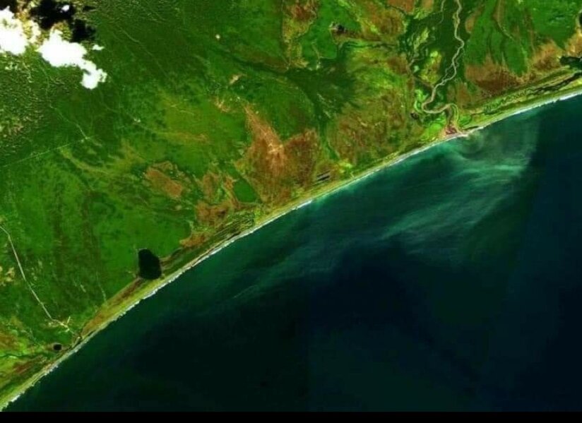 Вид со спутника. Открытый источник