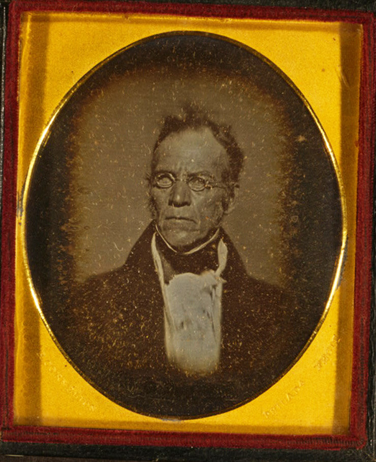 Исайа Лукенс (Isaiah Lukens), Филадельфия 1840-й год, фотограф Роберт Корнелиус