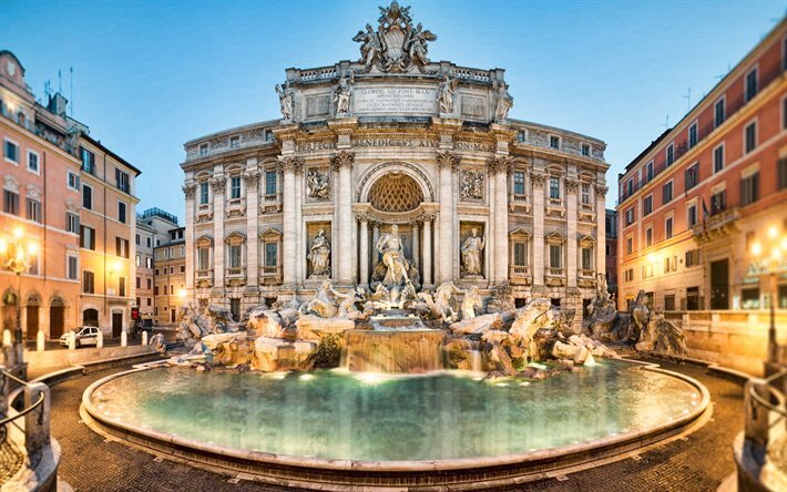Trevi fountain