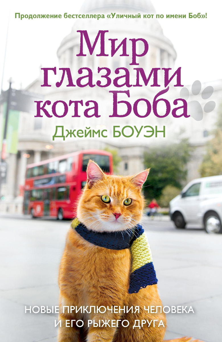 Продолжение знаменитой книги "Уличный кот по имени Боб"