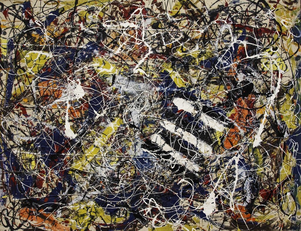 Джексон Поллок «Номер 17А», 1948 © Sotheby’s