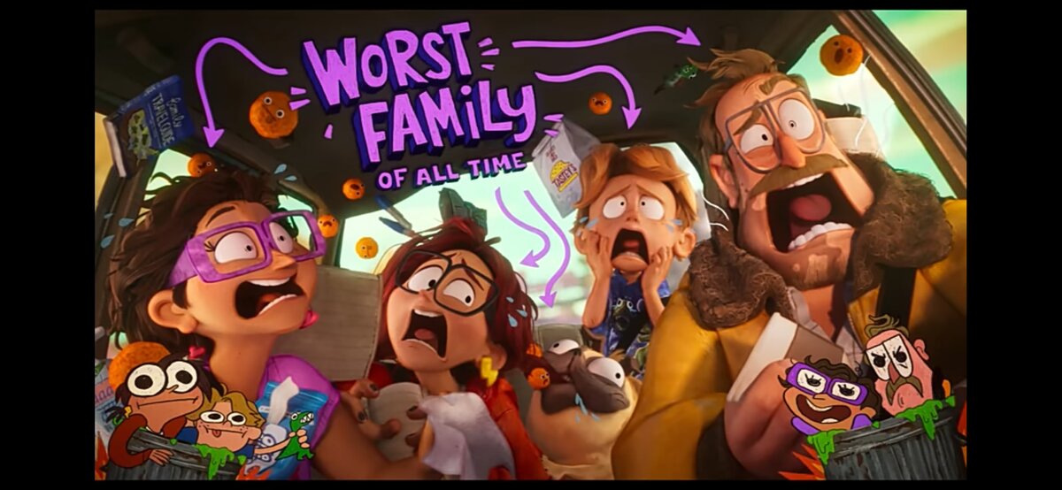 Недавно вышел замечательный мультфильм, отлично подходящий для семейного просмотра. Митчеллы против машин. 