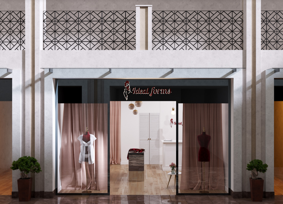 франшиза "idealforms" нижнего белья для женщин.