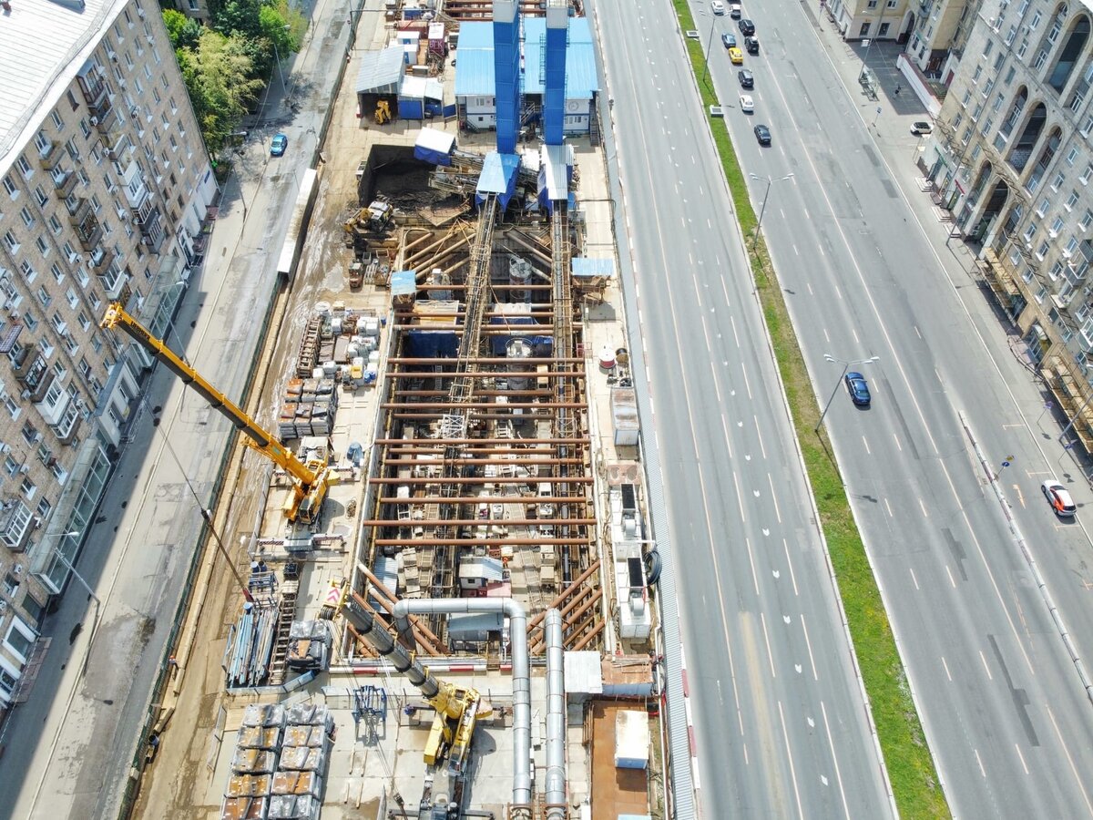 Как строят метро 🚇«Вавиловская» (проектн. «Улица Строителей») 🏡Троицкой  (в перспективе - Троицко-Некрасовской) линии? | Развитие Метрополитена в  Москве | Дзен