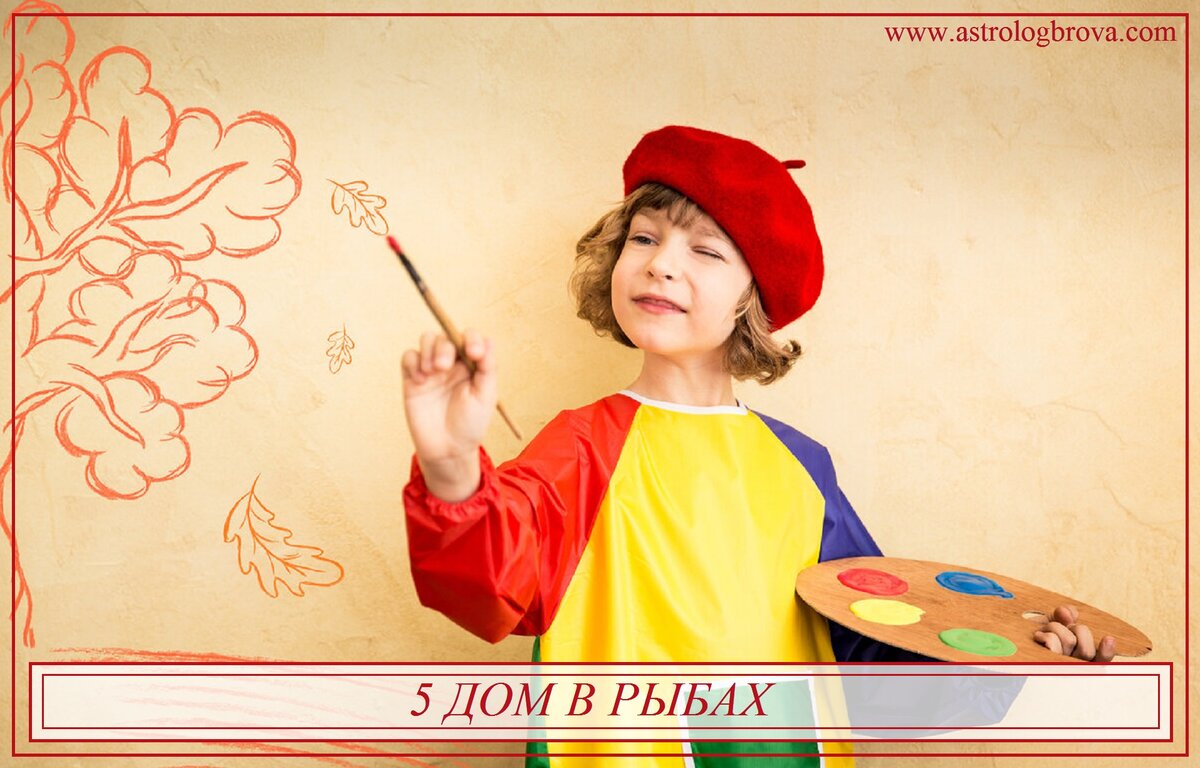 5 дом в Рыбах. 5 дом и дети | Елена Брова | Дзен