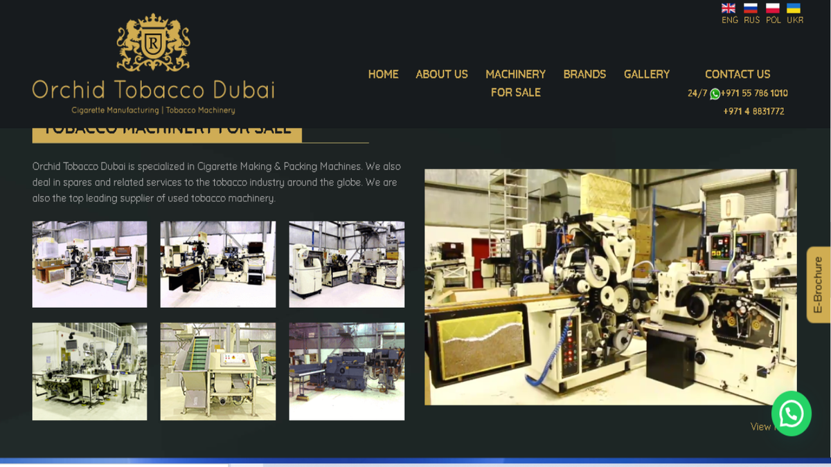 CONTACT US Dear Customer,
We are at your disposal 24 hours /7 days. Please contact whatsapp +971 55 786 1010

+971 4 8831772
info@orchidtobacco.com

Orchid Tobacco Dubai
Factory MO 0464
Jebel Ali Free Zone
Dubai – UAE.