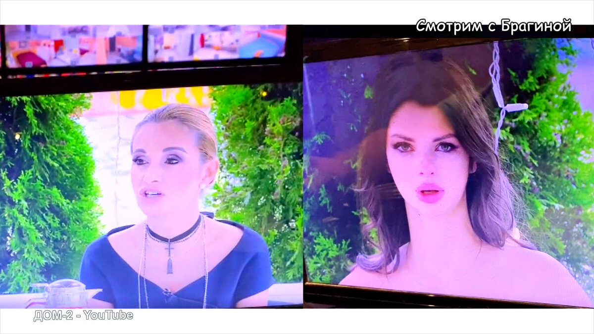 Аня Самонина плакала на тете, кадр будущего эфира