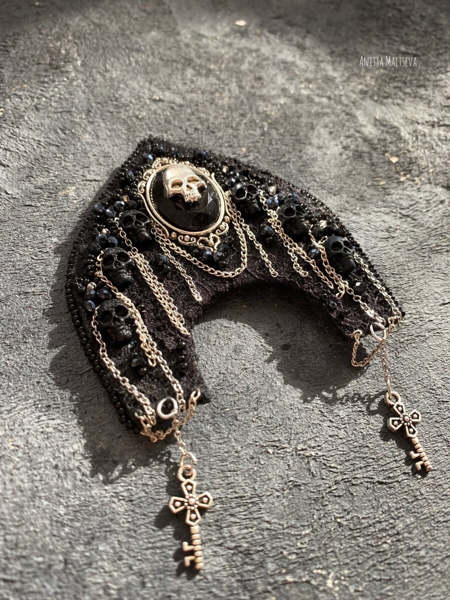 Кокошник для образа Мораны. Листай, чтобы увидеть больше фото