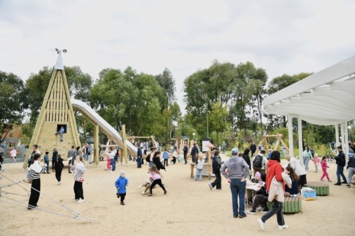    Парк «Светлая долина» открыли в Казани