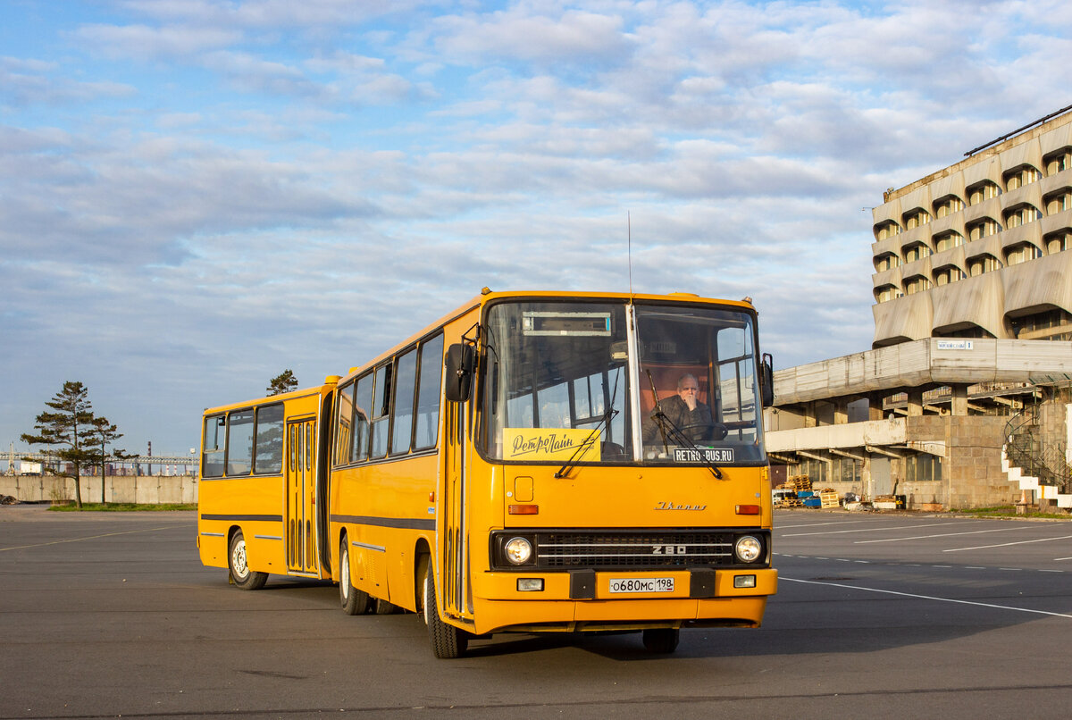 Экскурсионный маршрут Т2. Часть вторая. Автобусная (Ikarus 280.03) |  РетроЛайн: путешествие по Советскому Ленинграду | Дзен