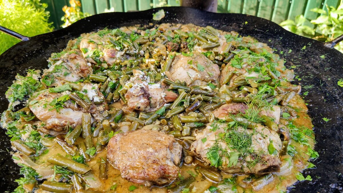 Борани по-грузински на садже