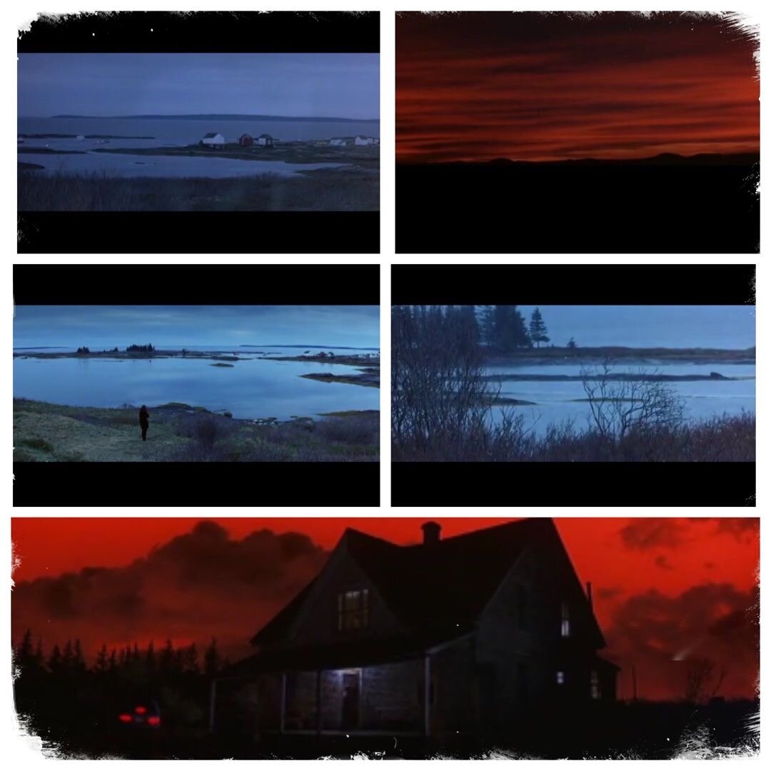 Остров Литтл-Толл, на котором разворачивается действие романа. Кадры из фильма «Долорес Клейборн» (1995). Режиссёр Тэйлор Хэкфорд. Мрачно и не очень уютно. Этими же словами можно описать душевное состояние главной героини романа, от лица которой ведётся повествование 