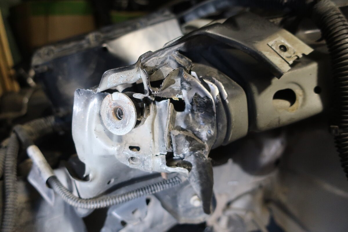 результат столкновения