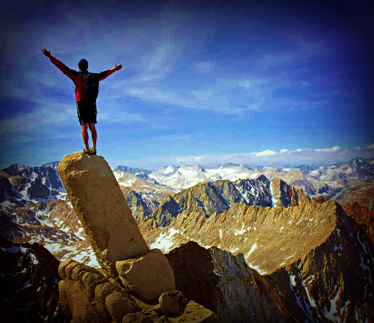 Радость от совершенного достижения!