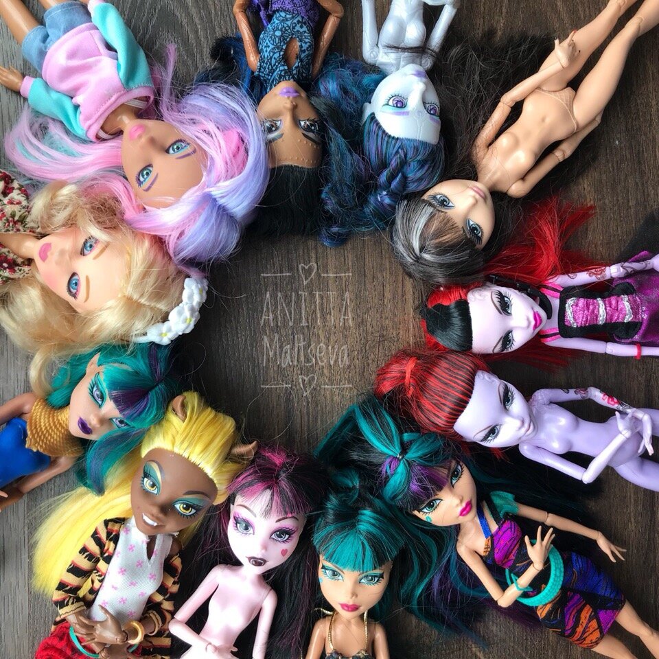 Кукла капкейк Monster High. DH2193. Цена за 1 шт.