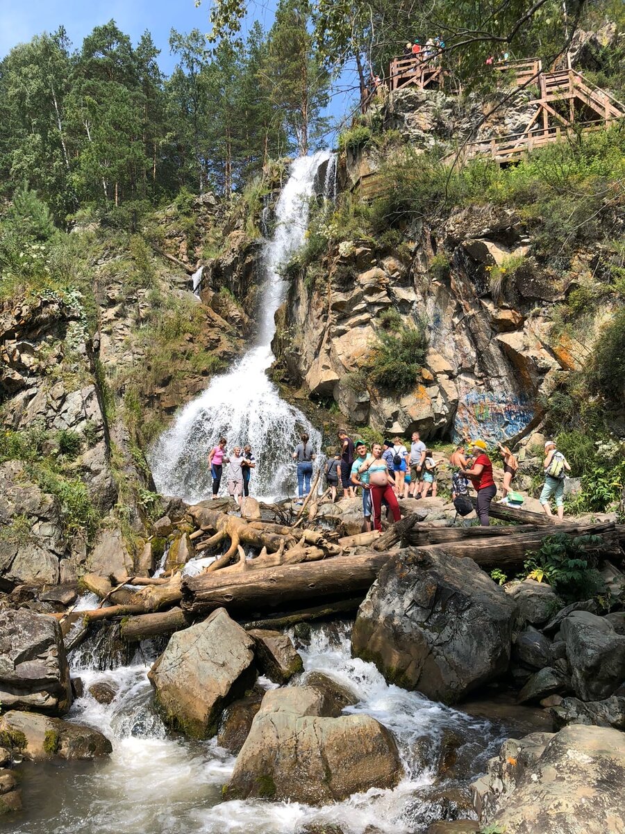 Манжерок Камышлинский водопад