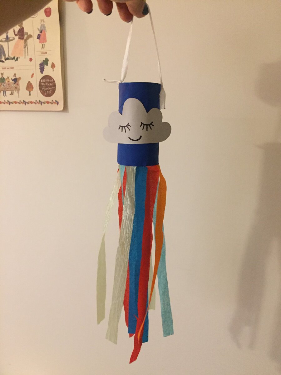 Поделки из втулок - РАДУГА. Все фото в статье авторские